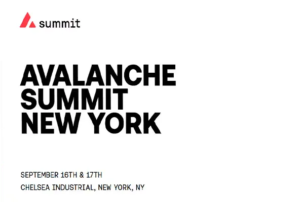 Avalanche Summit New York 2026